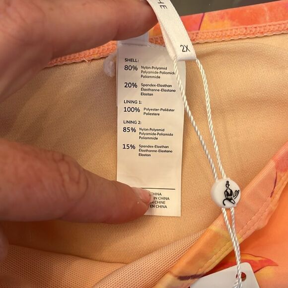 NWT Cupshe Tropical Pink Floral Bikini Bottom - Picture 4 of 6